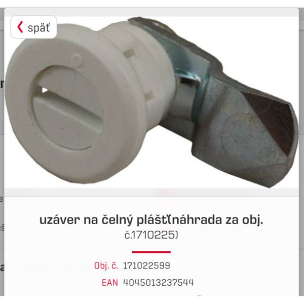 Plastový šroub